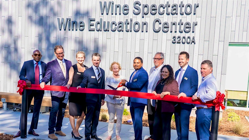 Wine Spectator Wine Education Center Opens at NVC