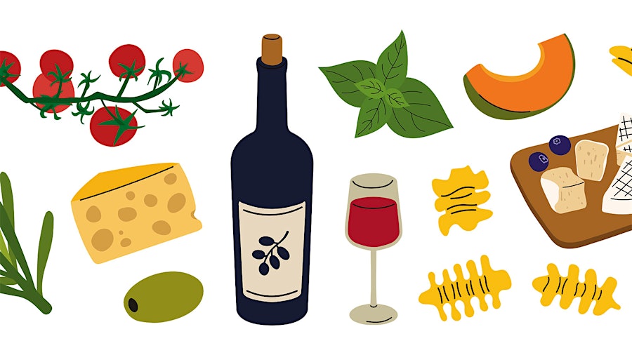 The majority of evidence suggests that wine, consumed in light to moderate amounts with food, can be part of a healthy diet for many adults.