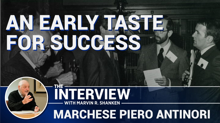 The Piero Antinori Interview: An Early Taste for Success