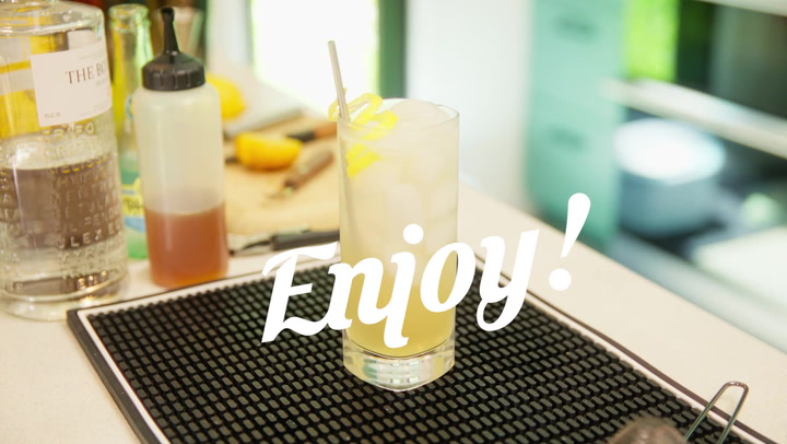 Cocktails to Impress: Golden Hour Collins